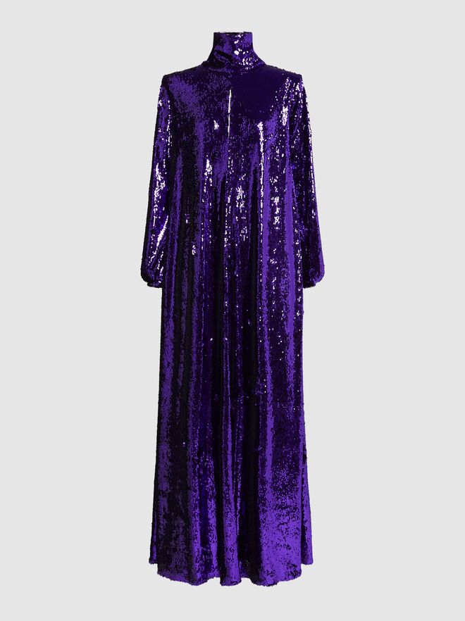 Vestido em lantejoulas, €1120, Racil 