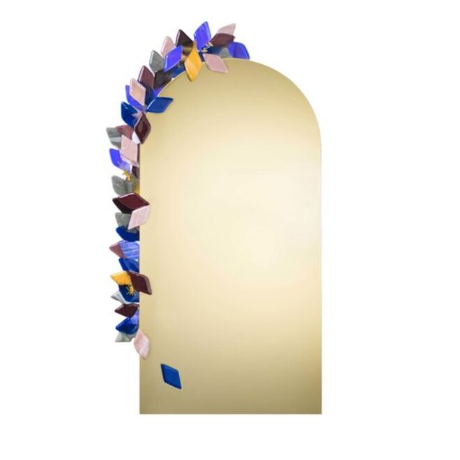 Espelho Arco Wall by Serena Confalorieri, €1670, Vetrofuso, em artemest.com 