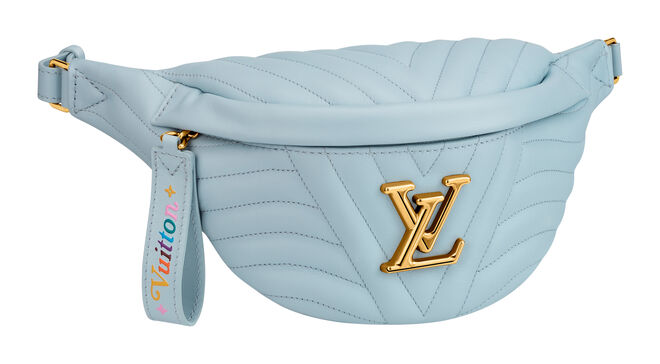 Bolsa de cintura New Wave em pele, €1350, Louis Vuitton 