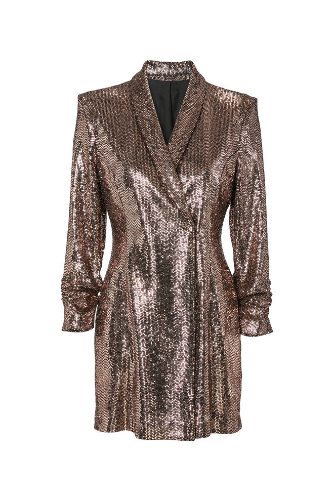 Vestido em lantejoulas, €59,90, C&A 