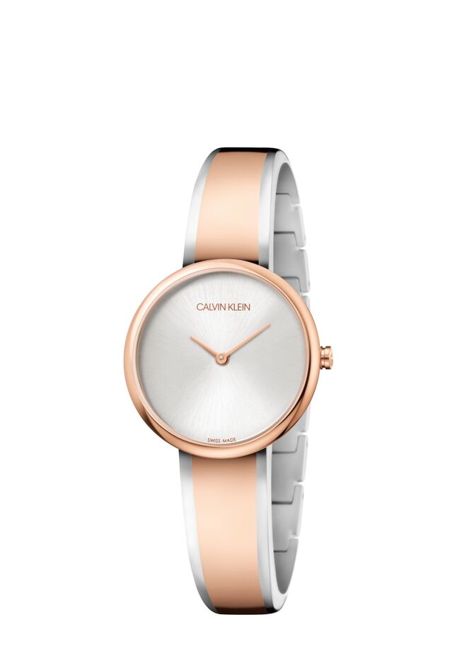 Relógio Seduce em aço e PVD, €279, Calvin Klein 
