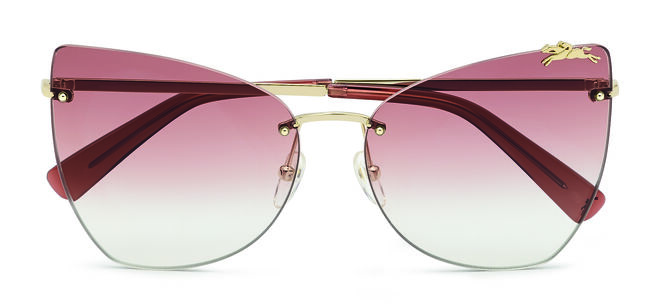 Óculos com armação em metal, €175, Longchamp 