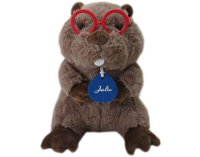 Peluche Castor Júlio, €4,50 - destes €1,50 reverte para a Fundação AFID Diferença, Auchan Alfragide