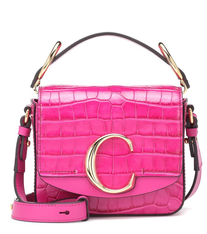 Carteira C Mini em pele, €1290, Chloé