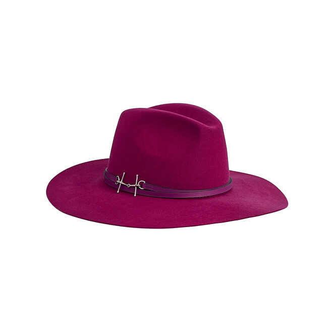 Chapéu Voltige em feltro de lã, €795, Hermès