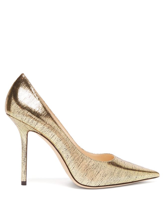 Sapatos em pele, €525, Jimmy Choo
