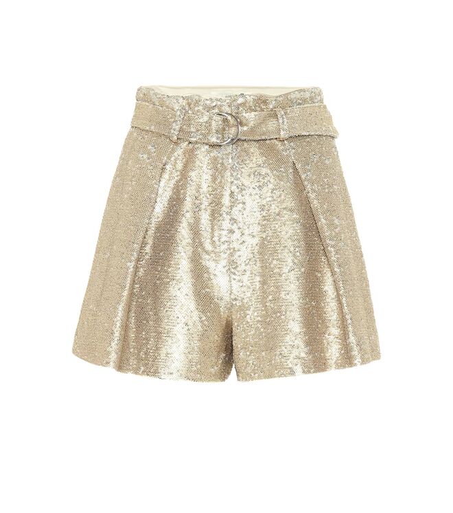 Calções em lantejoulas, e357, Jonathan Simkhai, em mytheresa.com