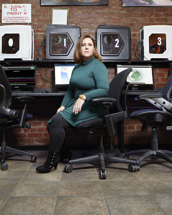 Kate Fazzini, a "caçadora" de hackers