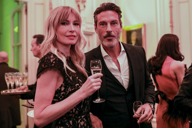 Paulo Pires e Astrid Werdnig