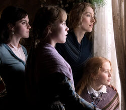 Emma Watson, Saoirse Ronan, Florence Pugh e Eliza Scanlen em Mulherzinhas