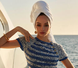 A bordo de um iate com Elisabetta Franchi