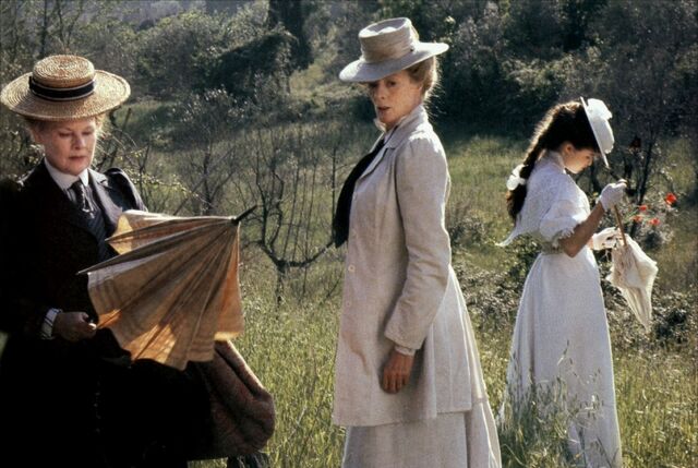 Vencedor do Óscar de Melhor Guarda-roupa em 1987: A Room With a View, por John Bright e Jenny Beavan.