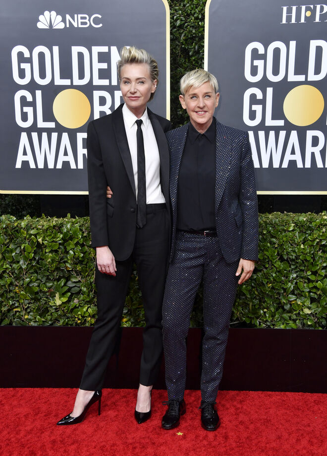 Portia de Rossi e Ellen DeGeneres
