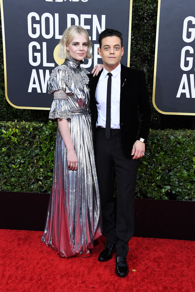 Lucy Boynton e Rami Malek