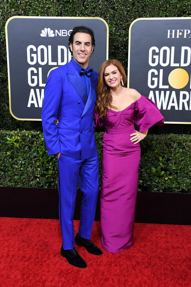 Sacha Baron Cohen e Isla Fisher