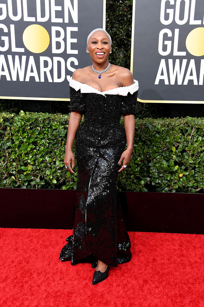 Cynthia Erivo em Thom Browne