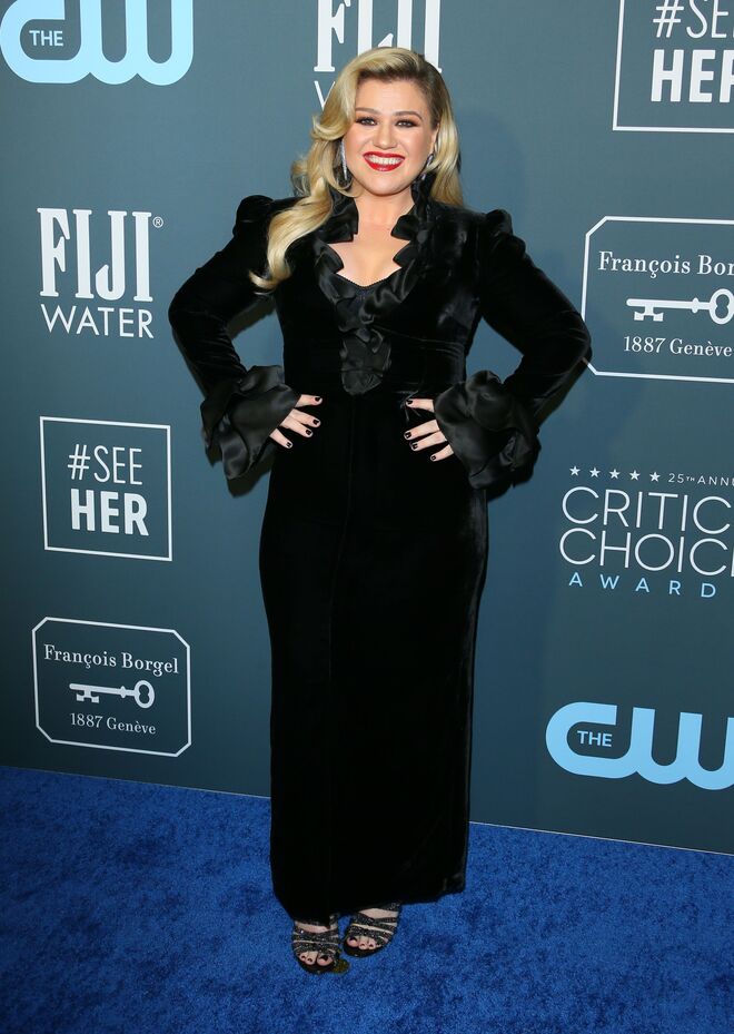 Kelly Clarkson em Christian Siriano
