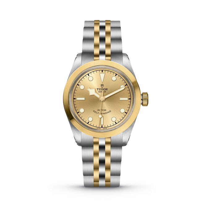 Relógio Black Bay 36 S&G em aço com ouro amarelo, €3 880, Tudor 
