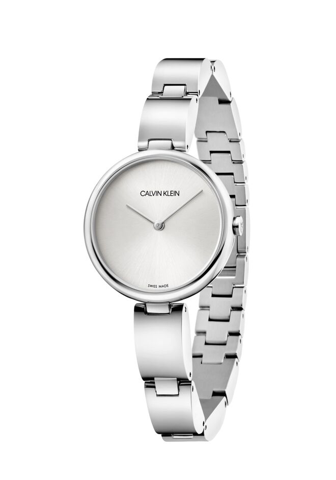 Relógio Wavy em aço, €229, Calvin Klein 