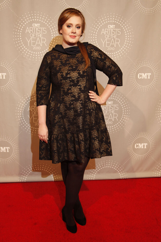 Adele no CMT Artists of the Year, em Franklin, Tennessee, a 30 de novembro de 2010