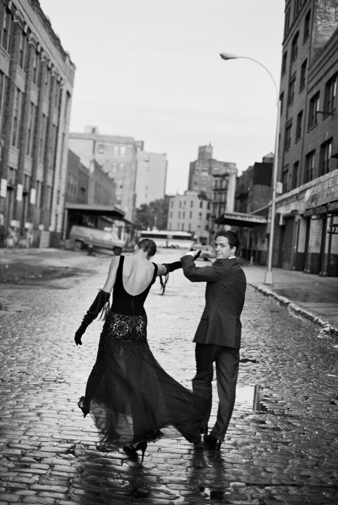 Harper’s Bazaar, Premier Magazine de Mode. De 28 de fevereiro a 14 de julho. Museu das Artes Decorativas, Paris. Peter Lindbergh, novembro de 1992.