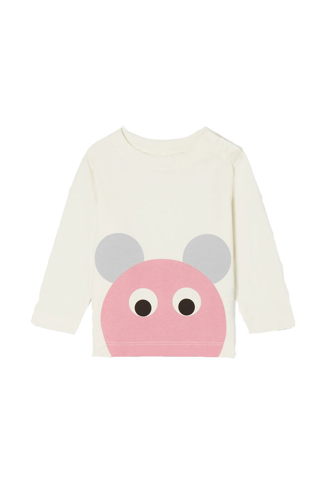 Blusa infantil, €40, Stella McCartney Kids, em www.net-a-porter.com