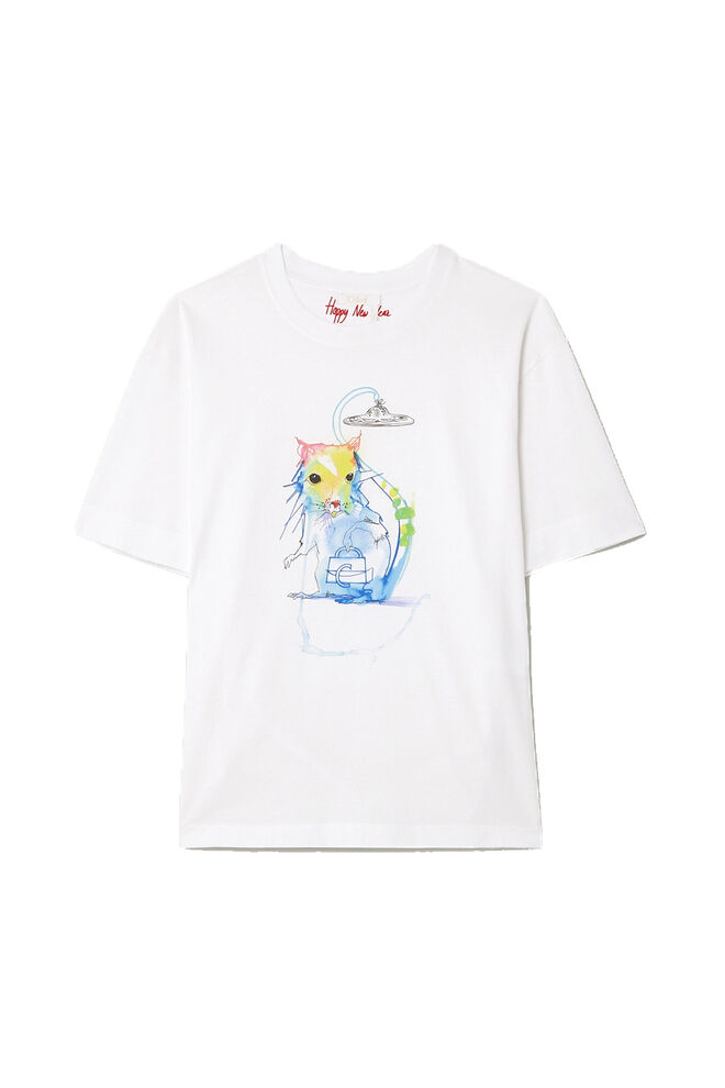 T-shirt, €350, Chloé, em www.net-a-porter.com