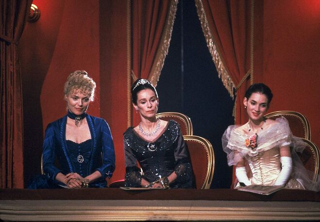 Vencedor do Óscar de Melhor Guarda-roupa em 1994: A Idade da Inocência, por Gabriella Pescucci.