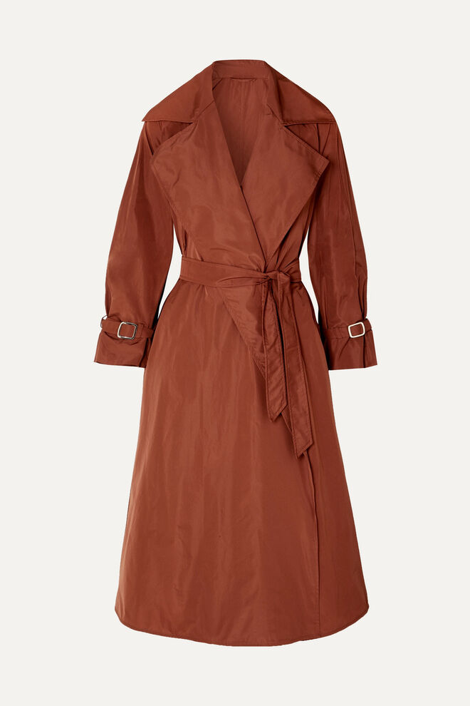 Trench-coat, €469, Max Mara, em net-a-porter.com 