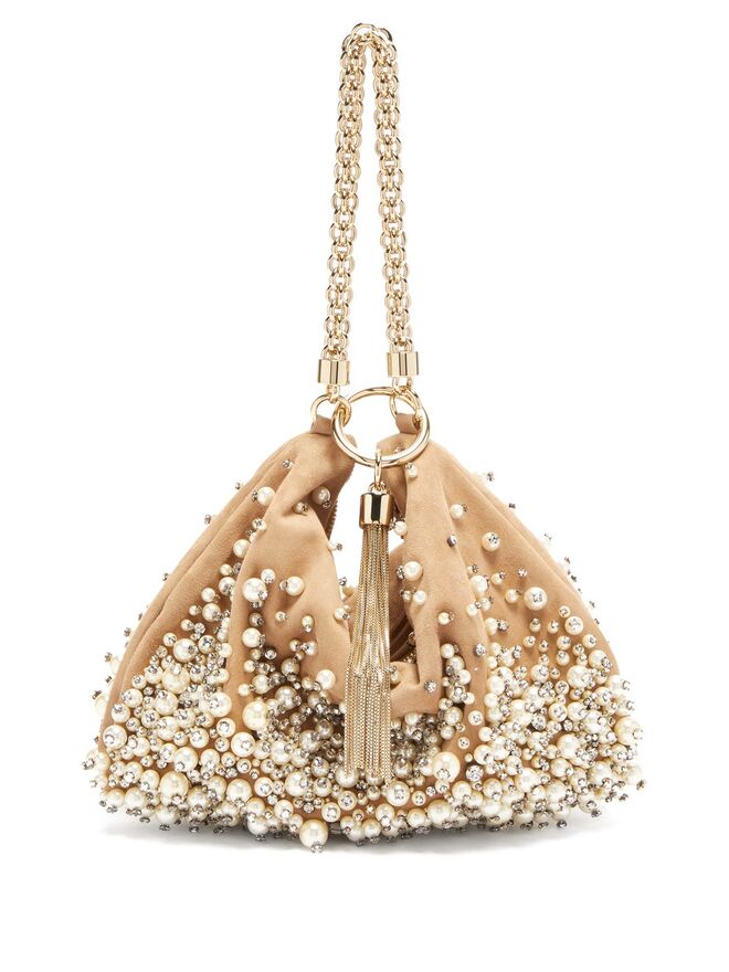 Pequena bolsa para a noite, de Jimmy Choo