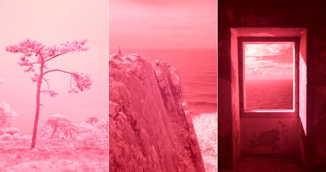 Visitar a exposição Red Lines with Landscapes: Portugal, de Evan Roth