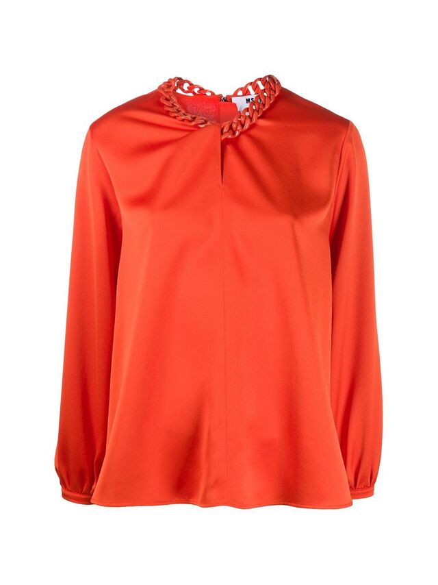 Blusa, €330, MSGM, em www.farfetch.com