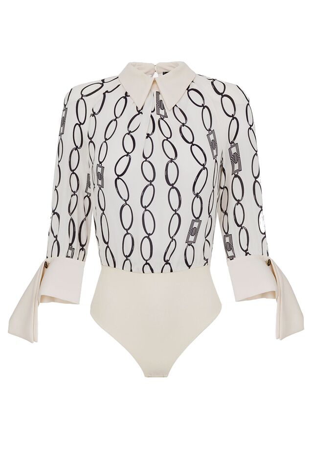 Bodysuit, €341, Elisabetta Franchi