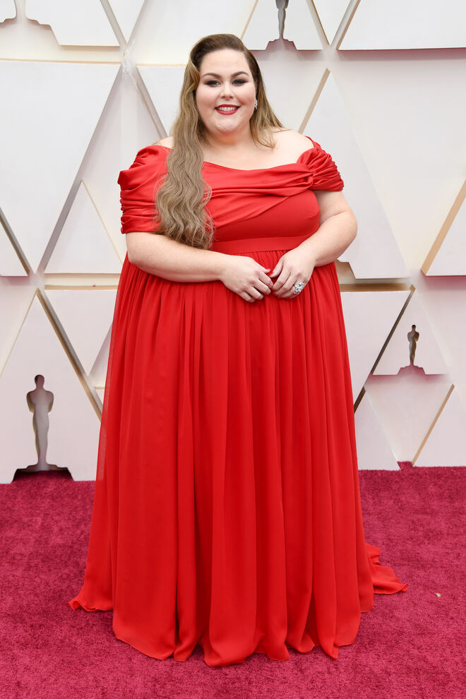 Chrissy Metz em Christian Siriano