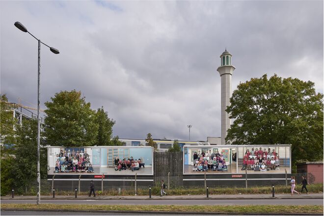 Cartazes da exposição Steve McQueen Year 3.