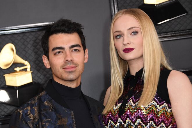 O cantor Joe Jonas e a atriz Sophie Turner
