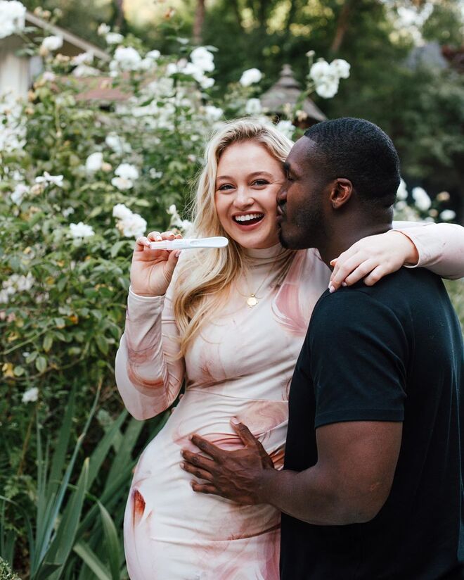 A modelo Iskra Lawrence e Philip Payne