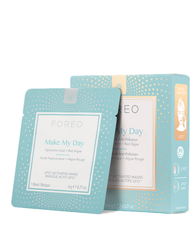 Make My Day Mask, €9,99, FOREO, em www.foreo.com