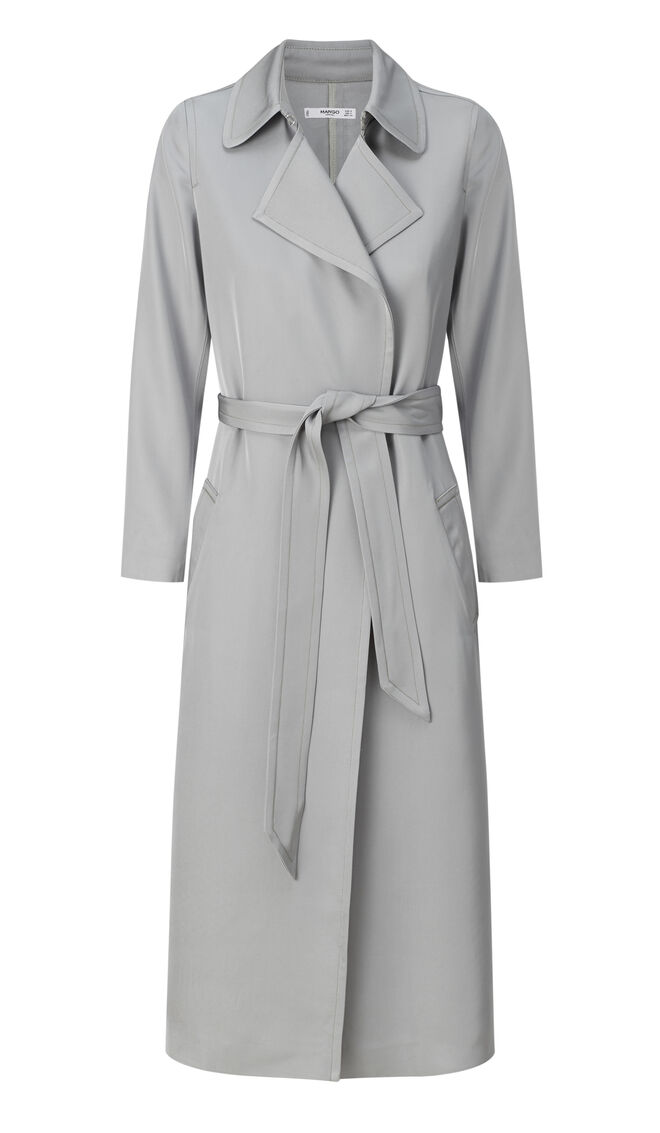Trench coat, €79,99, Mango 