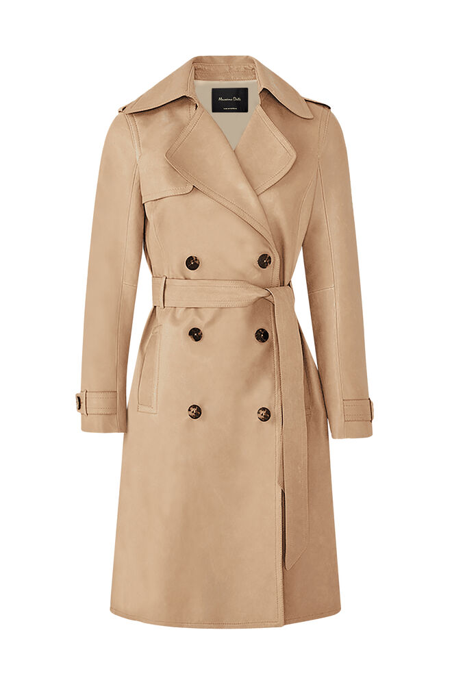 Trench coat, €349, Massimo Dutti 