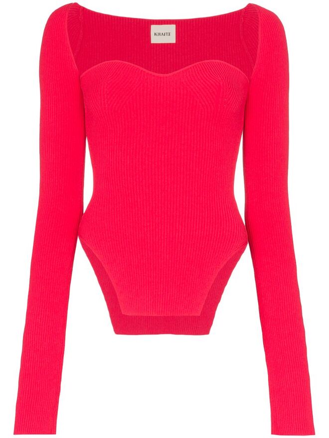 The Maddy Top, €1036,93, Khaite