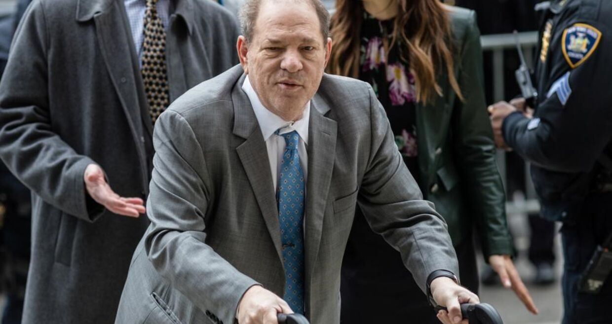 harvey weinstein entrada tribunal