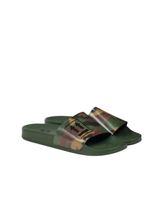 Chinelos, €150, Off-White, em www.off---white.com