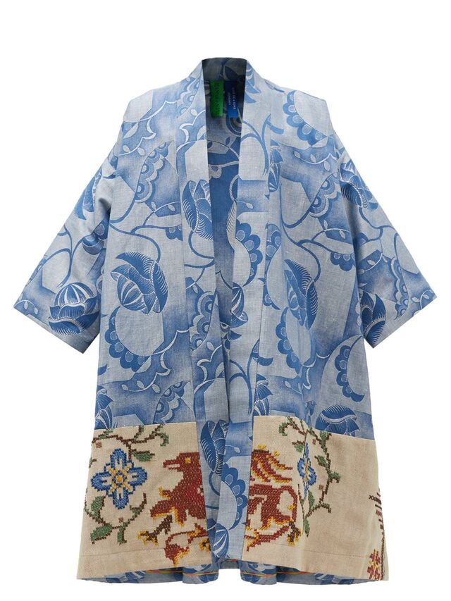 Quimono, €3096, Rianna + Nina, em matchesfashion.com 