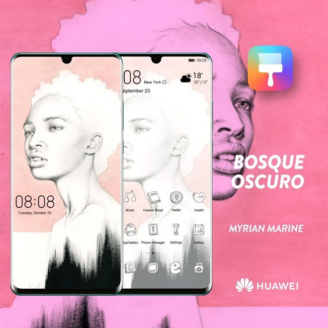 Celebrar nove artistas mulheres de forma tecnológica