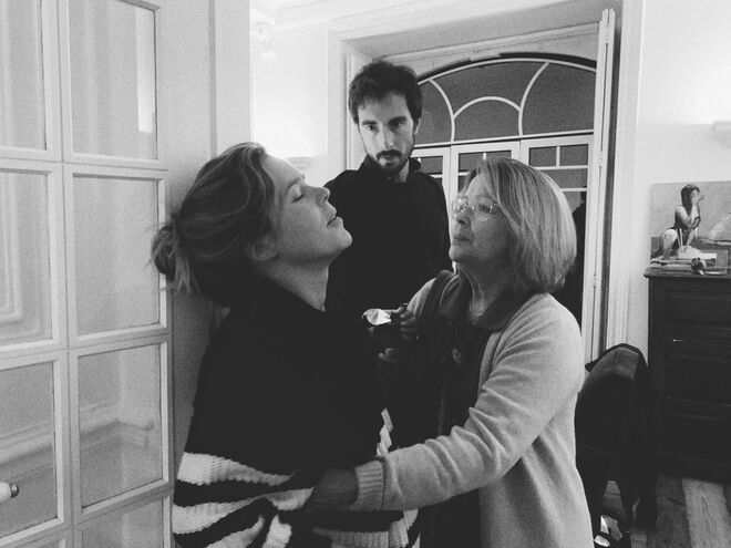 INÊS AIRES PEREIRA, ATRIZ | "Nesta fotografia estava em trabalho de parto há mais ou menos 12 horas. Foi neste dia que percebi que nós mulheres somos mesmo especiais e temos uma força transcendente. Geramos vida e pomo-la no mundo. Até hoje não conheço nada mais forte que isto. E isto é nosso!"