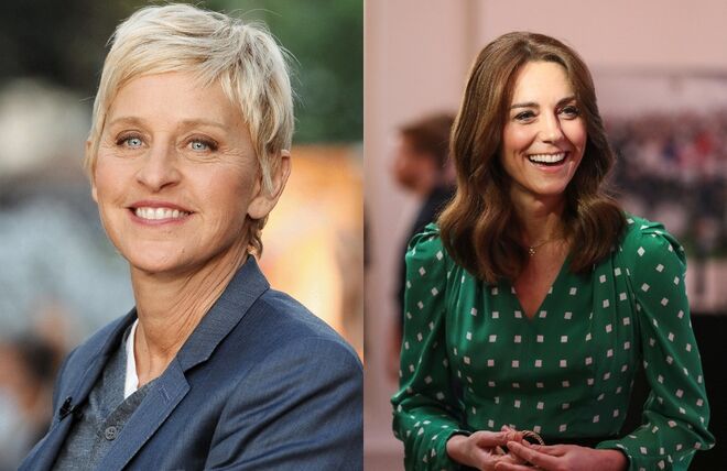 5. Ellen Degeneres e Kate Middleton 