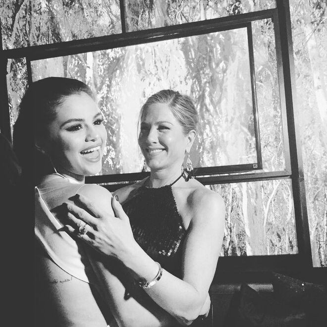 Selena Gomez e Jennifer Aniston