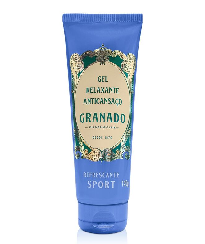 Gel relaxante anticansaço Sport, 120 g, €19, Granado