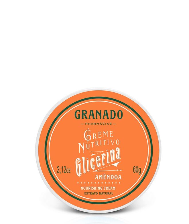 Creme nutritivo glicerina Amêndoa, 60 g, €12, Granado